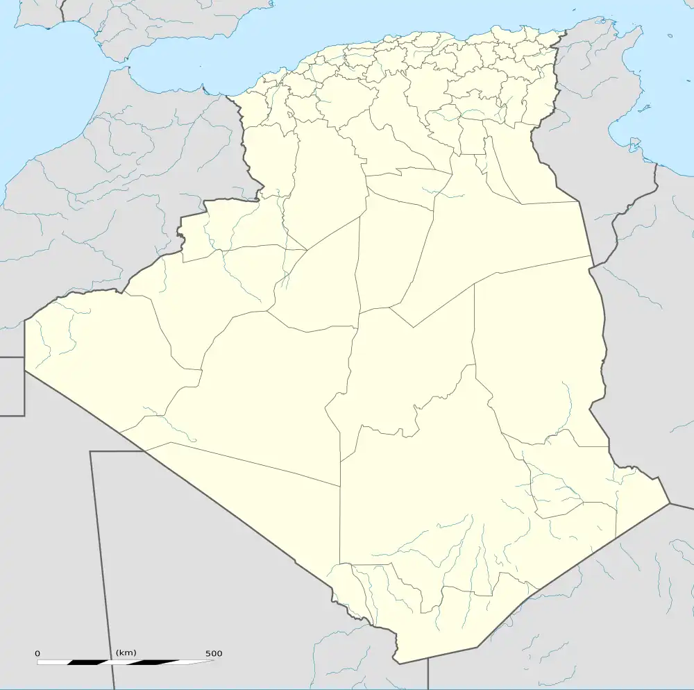 Tindouf is located in Algeria
