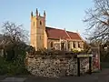 All Saints, the parish church of Fornham All Saints (2008)