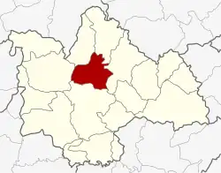 District location in Kalasin province