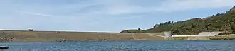 Anderson Lake dam and spillway