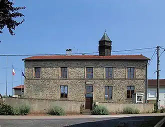 The town hall in Anglemont