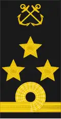 Capitão de mar e guerra (Angolan Navy)[40]