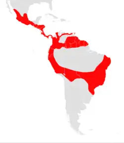 Map of range