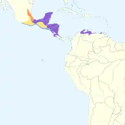 Map of range