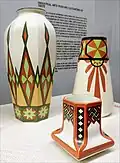 Arabia pieces in the Helsinki design museum