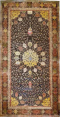 Image 5Ardabil Carpet, unknown author (from Wikipedia:Featured pictures/Artwork/Others)