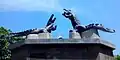 Statues at Areia Branca