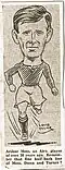 A contemporary newspaper cartoon of Moss