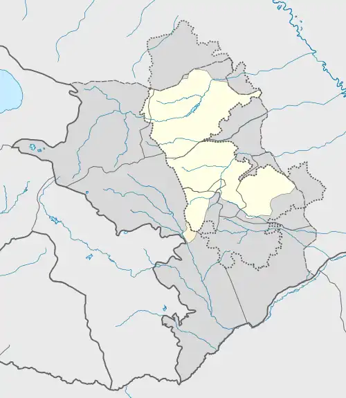 Tsakuri is located in Republic of Artsakh
