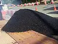 Image 22Pile of asphalt-covered aggregate for formation into asphalt concrete (from Oil refinery)