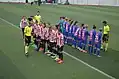 A match in the stadium