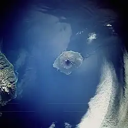Image 56Atlasov Island from space, September 1992 (from List of islands of Russia)