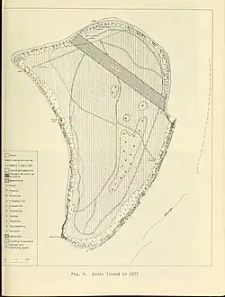 Map of Denis Island