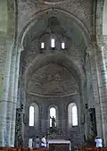 The choir in the abbey