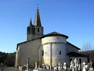 The church of Audignon