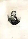 Portrait of Augustin-Pyramus de Candolle by Henriette Rath