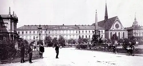 Augusteum before the restructuring