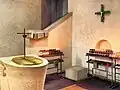 Baptismal font