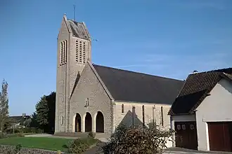 Notre-Dame church after reconstruction