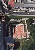 View at the site of the Cikádor Abbey