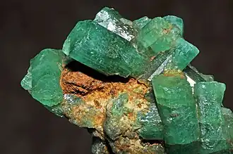 Muzo emeralds