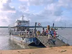 Ferry on Manori Creek