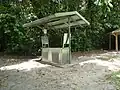 One of the public barbeques at Babinda Boulders Scenic Reserve
