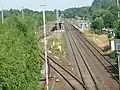 Arnsdorf bei Dresden railway station