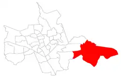 The bairro in District of Sede