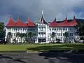 Padang Panjang City Hall in Silaing Bawah is the seat of mayor and vice mayor