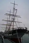 Stern and mizzenmast, January 15, 2012