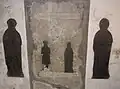 Memorial Brasses on the North Wall