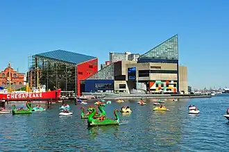 Baltimore is the home of the National Aquarium, one of the world's largest aquariums.