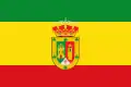 Flag of Almoharín, Spain