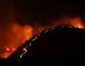 Massive Bandipur forest fires burning across GS hills region