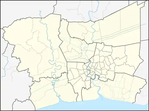 2019 Thai League 1 is located in Bangkok Metropolitan Region