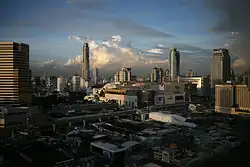 View of the tower and its surroundings