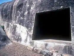 Visvakarma cave entrance, Barabar Caves, 3rd century BC