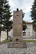 A memorial in Bata