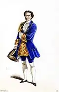 Le baron de Torrida in Auber's Marco Spada (1852)