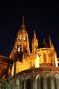 Cathedral at night