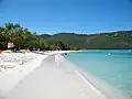 View from Magens Bay, facing Tropaco Point