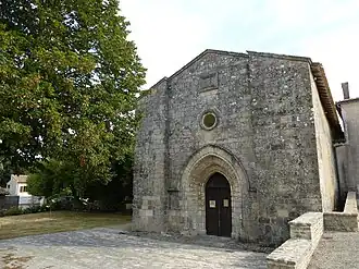 The temple in Beaussais