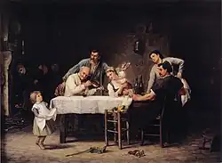 After Dinner, 1877