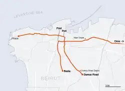 Network plan, 1961