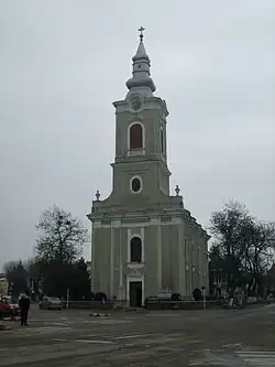 Church in Beiuș, renovated at Frenţiu's expense