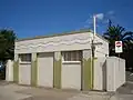 Art-deco amenities block