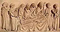 St. Benedict at the Death of St. Scholastica (c. 1250–60), Musée National de l'Age Médiévale, Paris, orig. at the Abbatiale of St. Denis