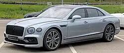 V8, front view
