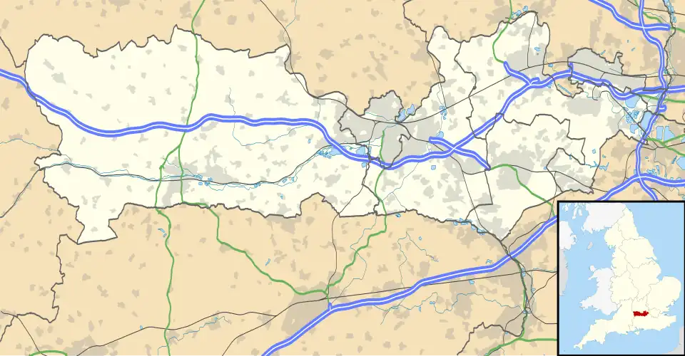 Royal Lodge is located in Berkshire